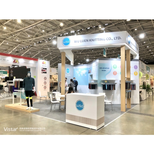 2022 台北紡織展 TITAS,國際展覽設計&展覽施工執行 Booth Design & Construction