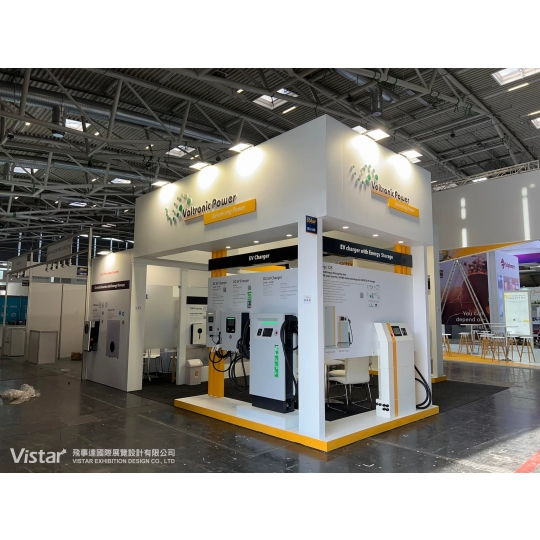 2022 interSolar Europe歐洲太陽能光電展,國際展覽設計&展覽施工執行 Booth Design & Construction