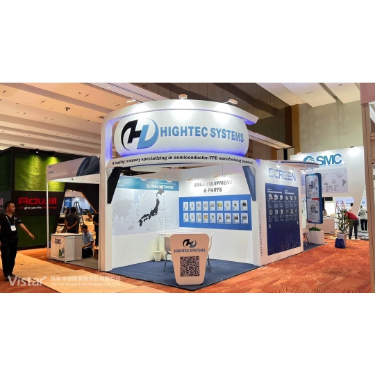 2023 SEMICON Southeast Asia東南亞半導體展,國際展覽設計&展覽施工執行 Booth Design & Construction