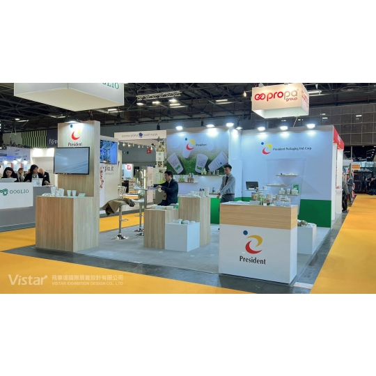 2022 ALL4pack法國巴黎包裝展,國際展覽設計&展覽施工執行 Booth Design & Construction