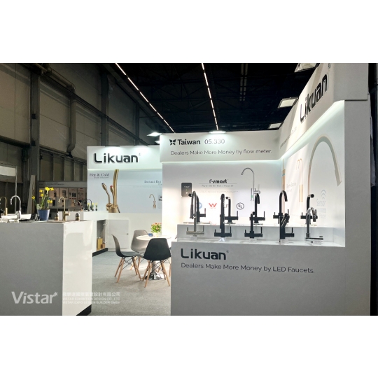 2025 Aquatech Amsterdam阿姆斯特丹水展 國際展覽設計 展覽施工執行 Booth Design Construction VISTAR