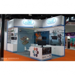 2022 Intersec Dubai 杜拜國防安全防護展 國際展覽設計 展覽施工執行 Booth Design Construction VISTAR