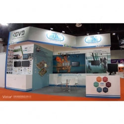 2022 Intersec Dubai 杜拜國防安全防護展 國際展覽設計 展覽施工執行 Booth Design Construction VISTAR