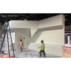 2022 Intersec Dubai 杜拜國防安全防護展 國際展覽設計 展覽施工執行 Booth Design Construction VISTAR